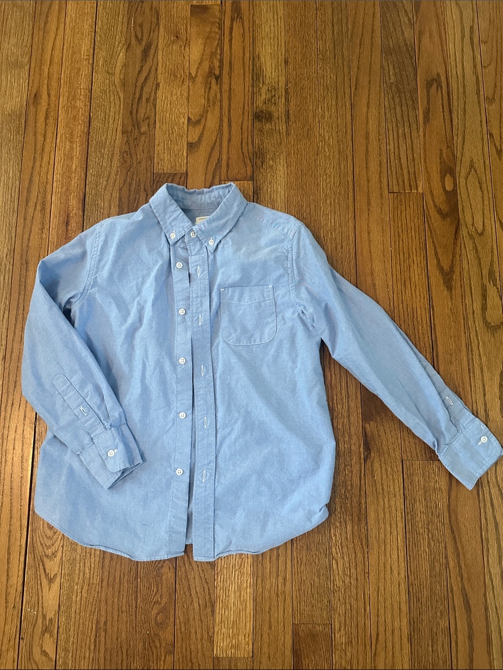 Crewcuts Light Blue Button-Down Shirt